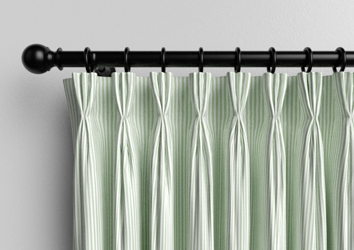 Nautical Stripes, Seagrass - Made to Measure Curtains - Image 11